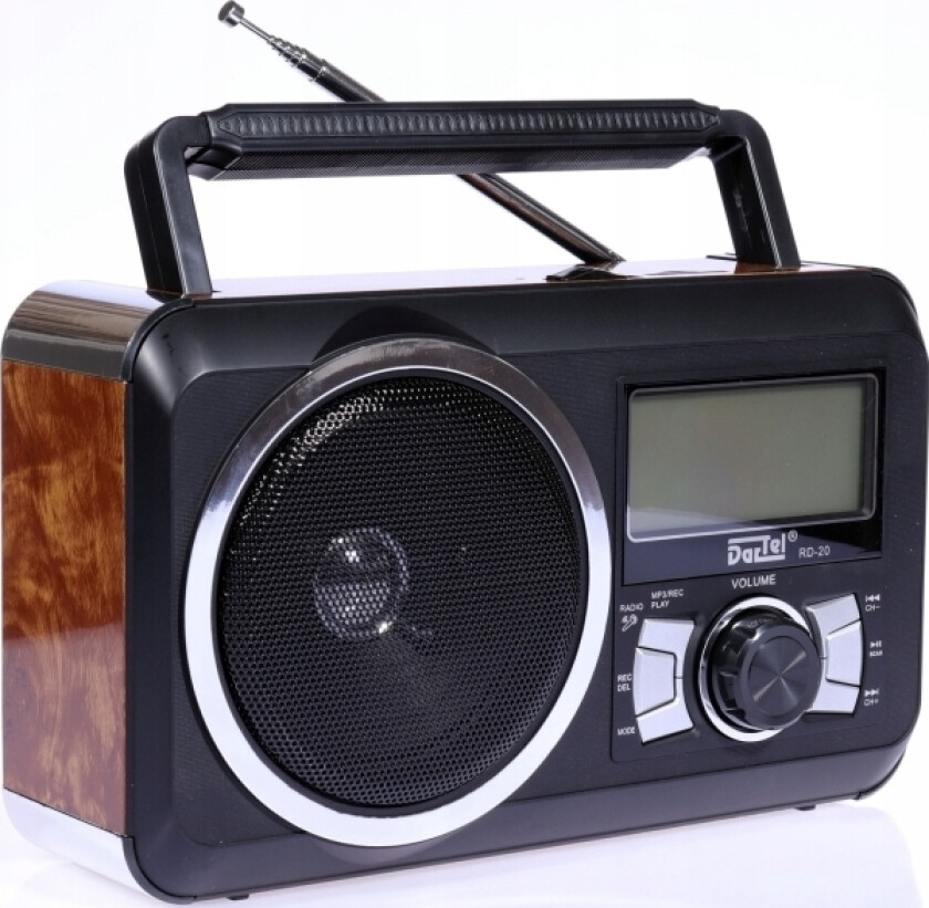 Radio Dartel Rd-20 Black-Brown
