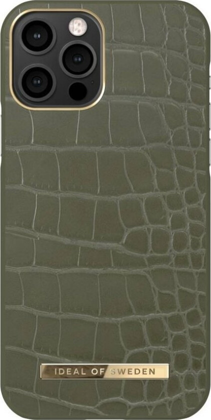 Ideal Of Sweden Ideal Of Sweden Idacaw21-I2061-327 Iphone 12/12 Pro Case Khaki Croco