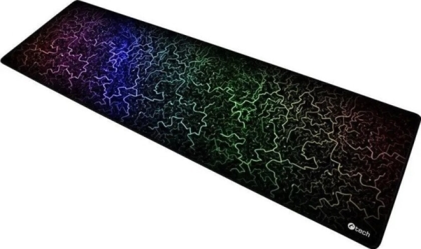 Podkadka C-Tech C-Tech Gaming Musematte Anthea Arc Xl, Farget, For Spill, 900X270x4mm, Sydde Kanter