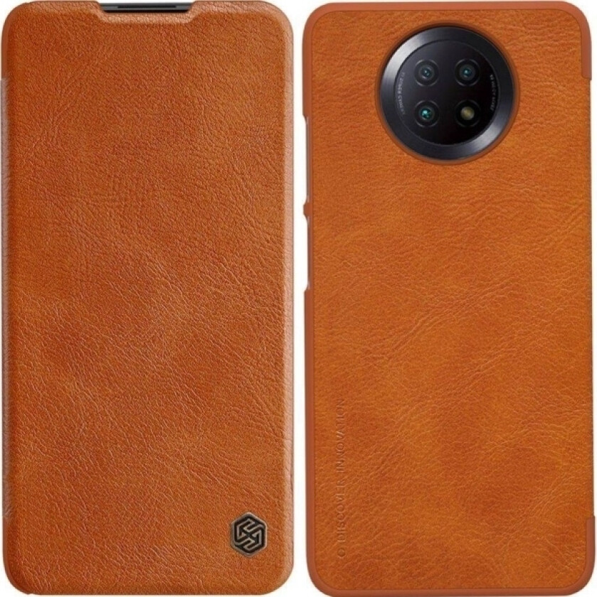 Nillkin Nillkin Qin-Deksel Til Xiaomi Redmi Note 9T (Brun) Universal