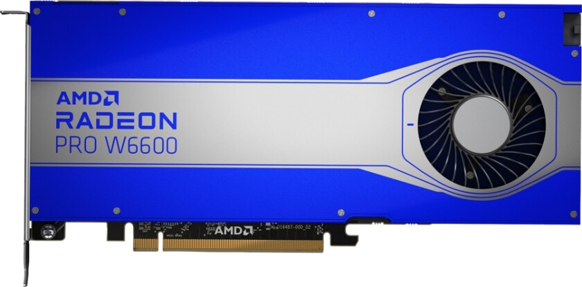 Amd Radeon Pro W6600 - Grafikkort - Radeon Pro W660 - 8 Gb Gddr6 - 4 X Displayport - For Workstation Z2 G8, Z4 G5, Z6 G5, Z8 G5