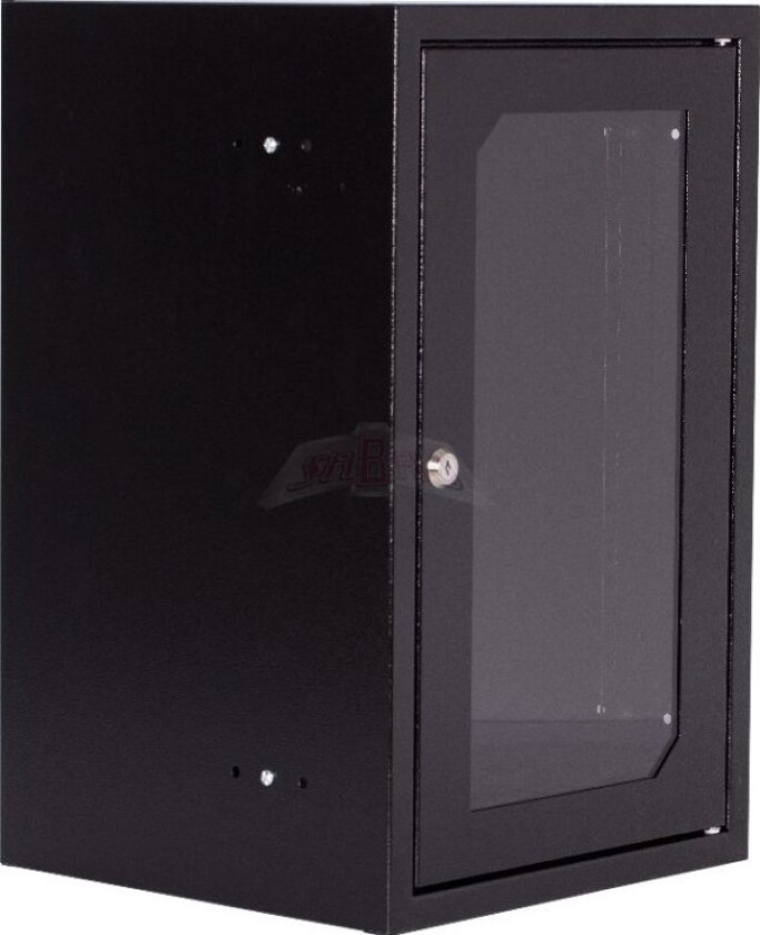 Rack-Skap 10 Tommer 9U 310X300mm Ip30 Ral9005 (Szw-10-9U-30-Ds-C)