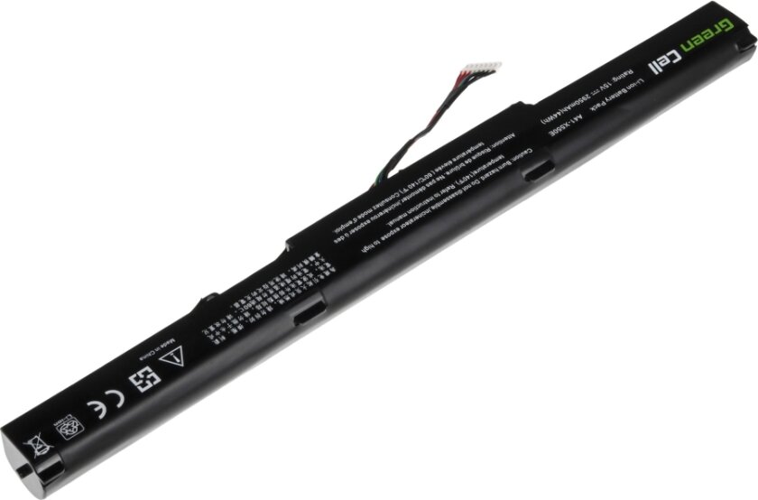 Green Cell - Batteri Til Bærbar Pc (Tilsvarer: Asus A41-X550e) - Litiumion - 4-Cellers - 2200 Mah - Svart - For Asus F550 F750 K550 K750 R510 R7