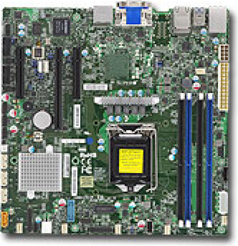 Supermicro X11ssz-Qf, Intel, Lga 1151 (Stik H4), 95 W, Ddr4-Sdram, 64 Gb, Dimm