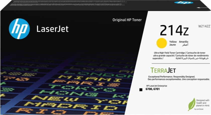 Hp 214Z Ylw Original Laserjet Supl Toner Crtg