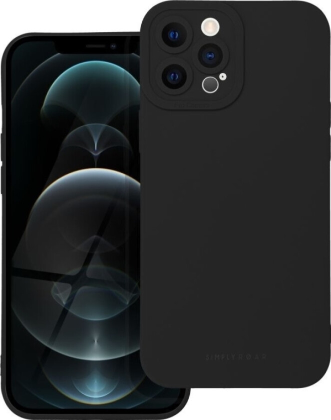 Roar Roar Luna Deksel - Til Iphone 12 Pro Max, Svart