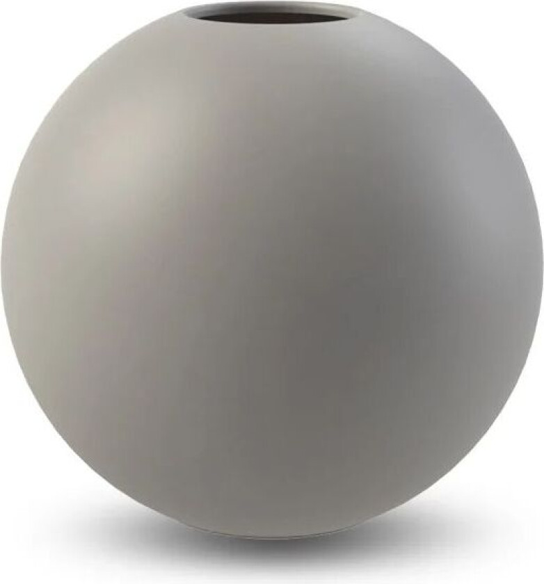 Ball vase grey 10 cm