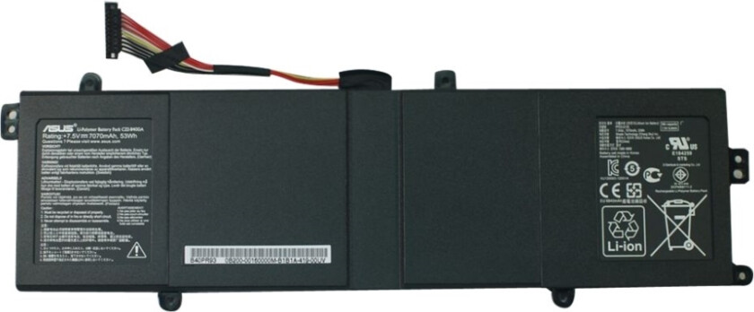 Asus - Batteri Til Bærbar Pc - Litiumpolymer - 7070 Mah - For Asuspro Advanced Bu401la Bu401lg B400a B400vc