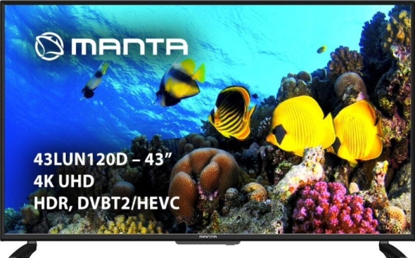 Manta Tv Manta 43" 43Lun120d Uhd Tv-Apparat