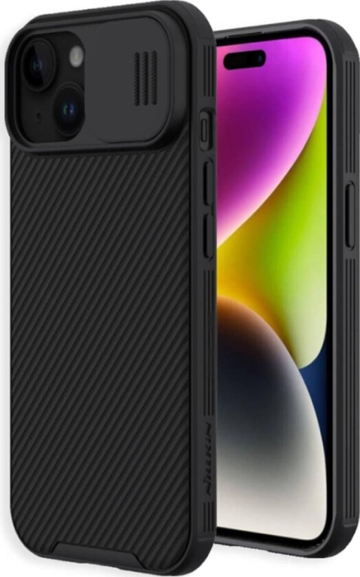 Pancerne Etui Nillkin Camshield Pro Magnetic Deksel Til Iphone 15 Med Tilbehør - Sortering
