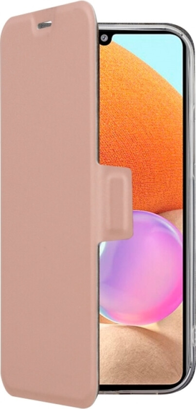 Clever - Lommebok For Mobiltelefon - Økolær, Termoplast-Polyuretan (Tpu) - Rosa - For Samsung Galaxy A25
