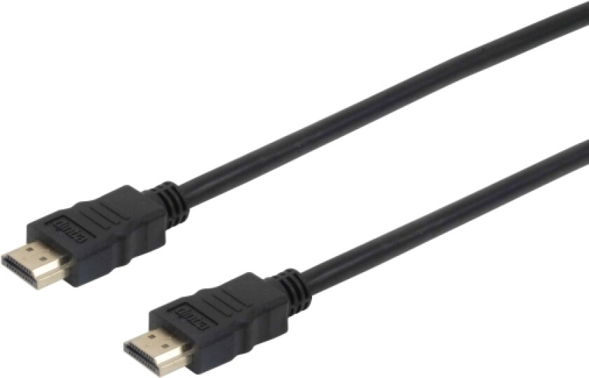 Utstyr - Høyhastighets - Hdmi-Kabel Med Ethernet - Hdmi Hann Til Hdmi Hann - 1,8 M - Svart - Støtter 4K 60 Hz (Pakke Med 20) (159350)