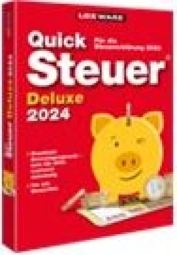 Quicksteuer Deluxe 2024 - Bokspakke (1 År) - 1 Bruker - Win - Tysk