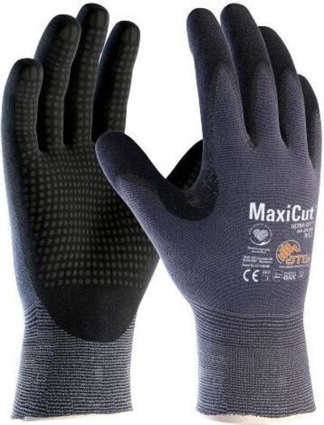 MaxiCut ULTRA 44-3445 Hanske Skjærebeskyttelse, skumnitril Str. 9