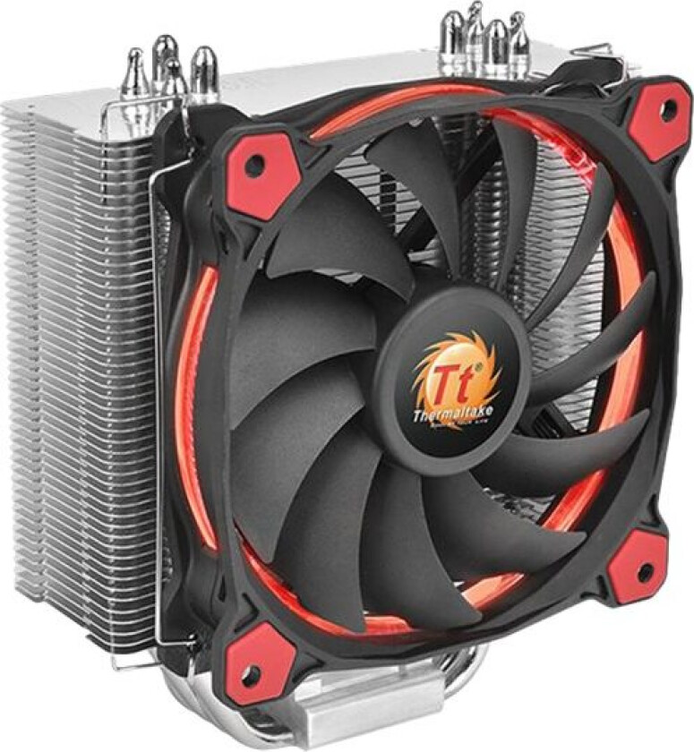 Riing Silent 12 - Prosessorkjøler - (For: Lga775, Lga1156, Am2, Am2+, Lga1366, Am3, Lga1155, Am3+, Lga2011, Fm1, Fm2, Lga1150, Lga2011-3,