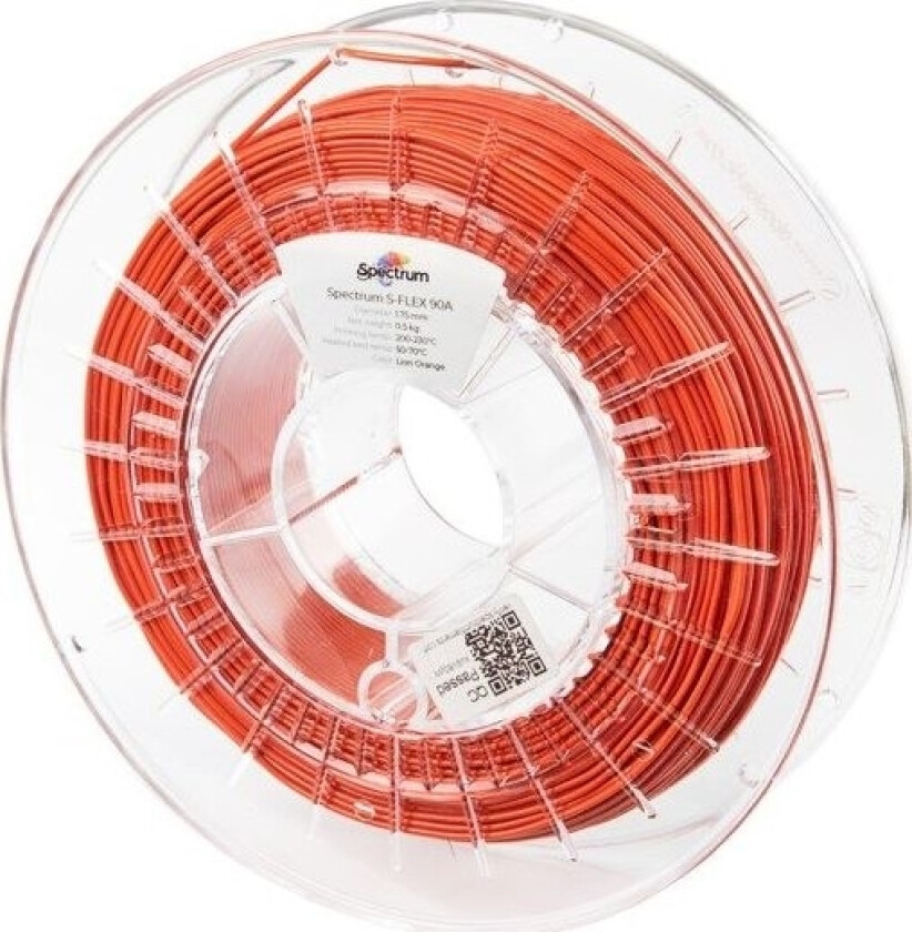 Spectrum Filament S-Flex 90A 1.75Mm Lion Orange 0.50Kg
