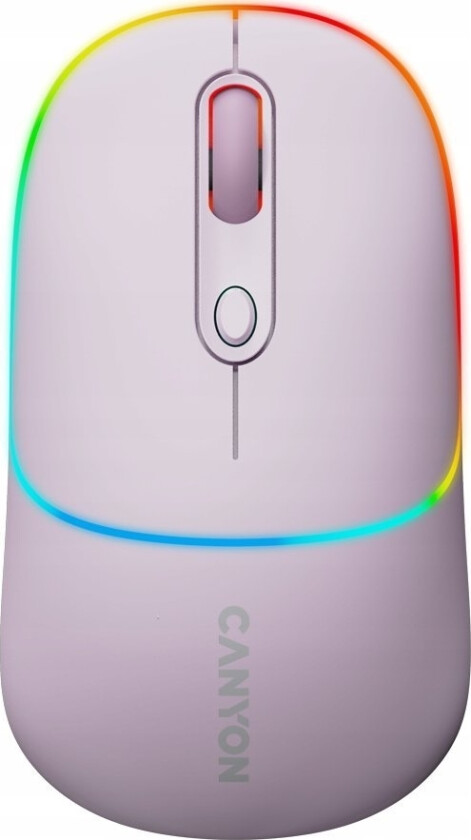 Mysz Canyon Canyon Mw-22, 2 In 1 Wireless Optical Mouse With 4 Buttons,Silent Switch For Right/Left Keys,Dpi 800/1200/1600, 2 Mode(Bt/ 2.4Ghz), 650Ma