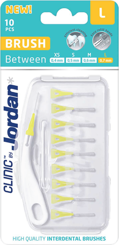 Bilde av Clinic Brush Between L - 0,7 mm, 10 stk
