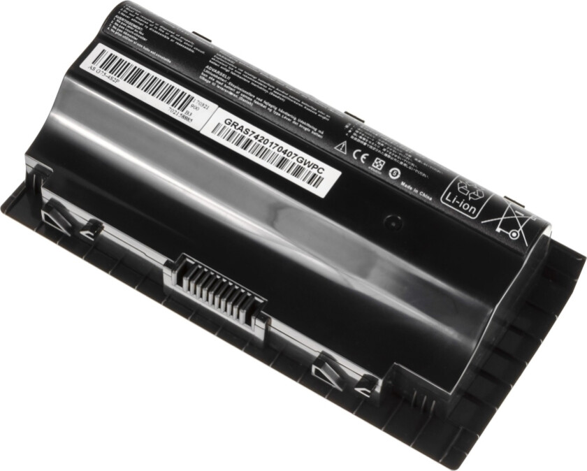Green Cell - Batteri Til Bærbar Pc (Tilsvarer: Asus A42-G75) - Litiumion - 8-Cellers - 4400 Mah - Svart - For Asus G75vw G75vx