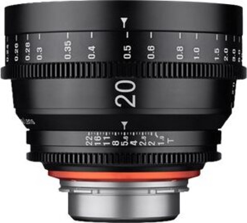 Xeen - Vidvinkelobjektiv - 20 Mm - T1.9 - Canon Ef