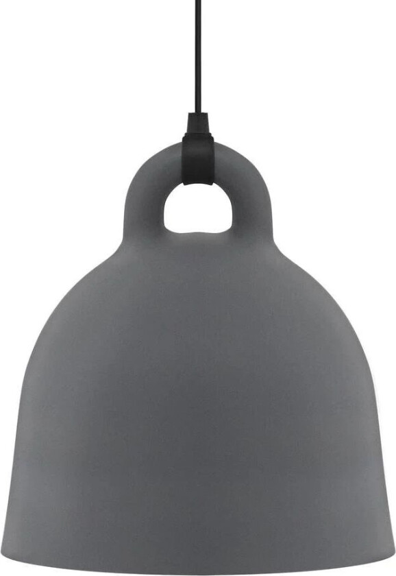 Bell lampe grå Large