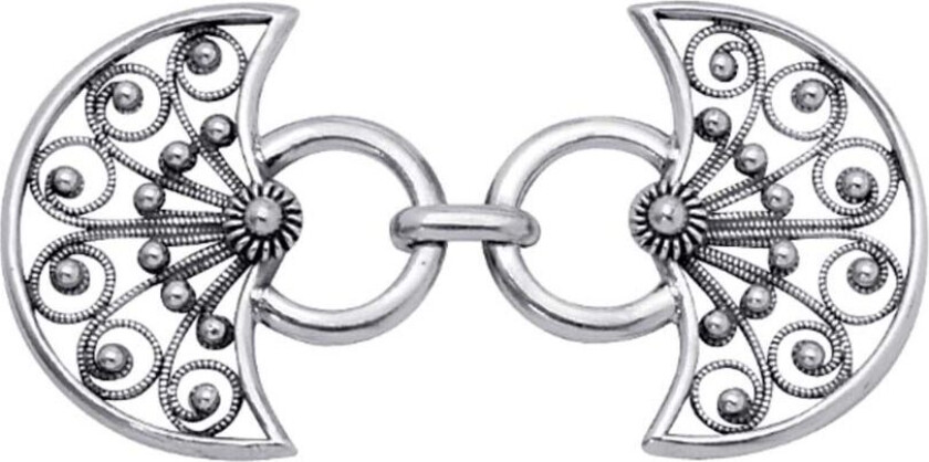 Capespenne Bergen i 830 oksidert sølv