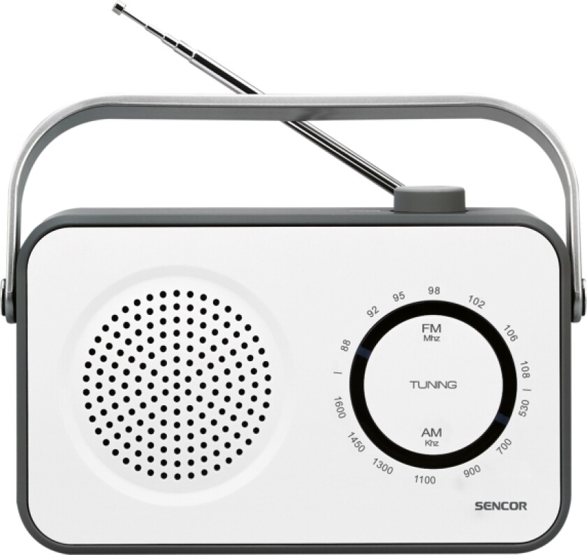 Sencor Srd 2100 W - Personlig Radio - 1 Watt - Hvit