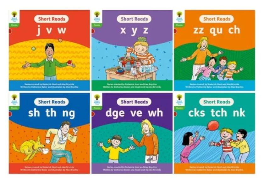 Oxford Reading Tree: Floppy&#039;s Phonics Decoding Practice: Oxford Level 2: Mixed Pack of 6 av Catherine Baker