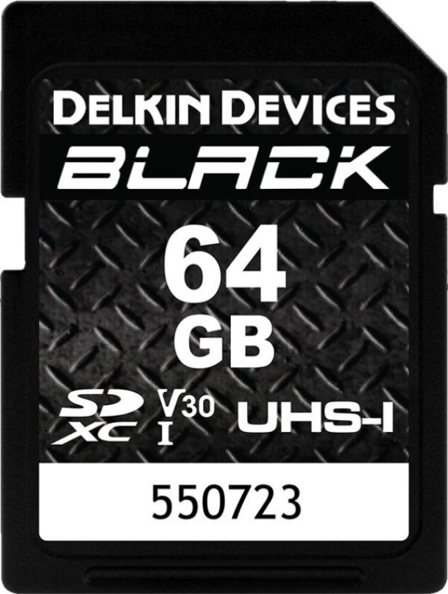 Karta Delkin Black Rugged Sdxc 64 Gb Class 10 Uhs-I V30 (Ddsdblk-64Gb)