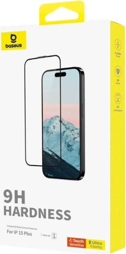 Diamond Tempered Glass Baseus 0.3Mm For Iphone 15U Promax