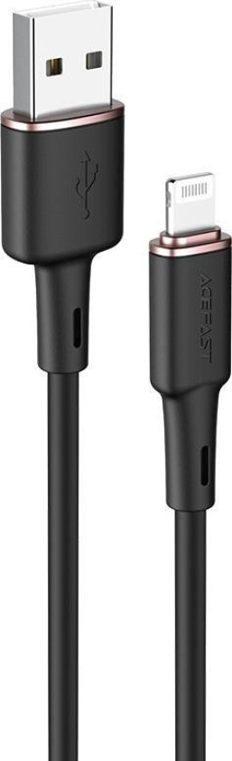 Bilde av Usb-Kabel Acefast C2-02 Mfi Usb-A Til Lightning 1,2 M Svart (C2-02-A-L Svart)