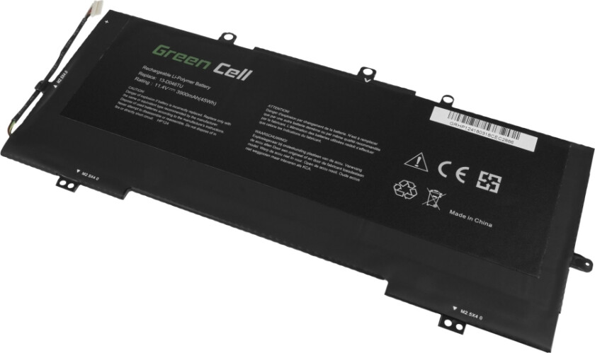 Green Cell - Batteri Til Bærbar Pc (Tilsvarer: Hp Vr03xl) - Litiumpolymer - 4-Cellers - 3270 Mah - Svart - For Hp Envy Laptop 13-D011nw, 13-D020nw