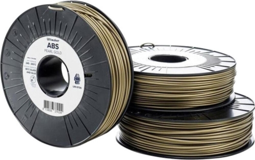 Abs - M2560 Pearl Gold 750 - 206127 Filament Abs-Plast 2.85 Mm 750 G Guld 1 Stk