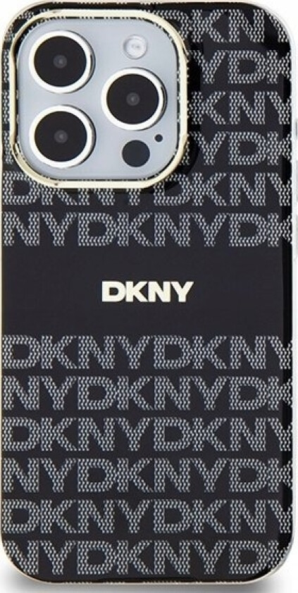 Dkny Dkny Dkhmp14lhrhsek Iphone 14 Pro 6.1" Czarny/Black Hardcase Iml Mono & Stripe Magsafe
