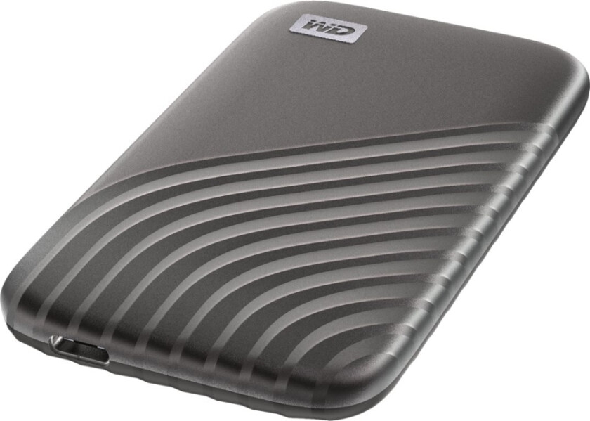 Wd My Passport Ssd Wdbagf5000abl - Ssd - Kryptert - 500 Gb - Ekstern (Bærbar) - Usb 3.2 Gen 2 (Usb-C Kontakt) - 256-Bit Aes - Midnattsblå
