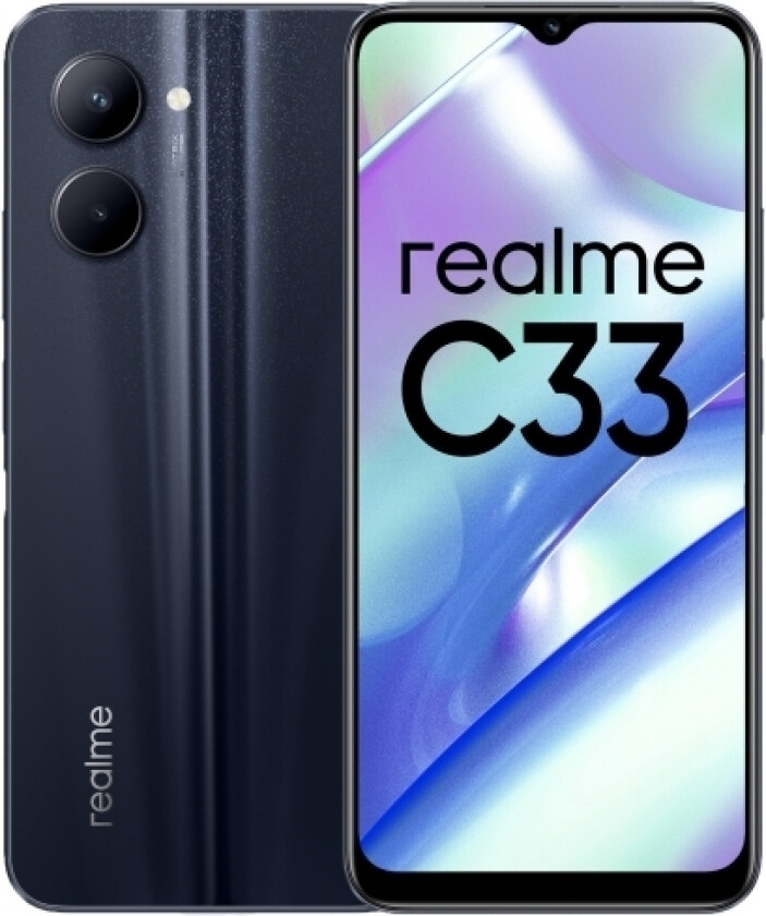 C33, 16,5 Cm (6.5"), 4 Gb, 128 Gb, 50 Mp, Android 12, Sort