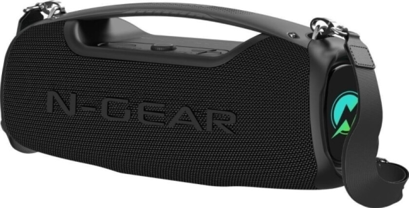 Datamaskinhøyttalere Bærbar Høyttaler|N-Gear|Nrg500|Sort|Bærbar/Trådløs|Bluetooth|Nrg500