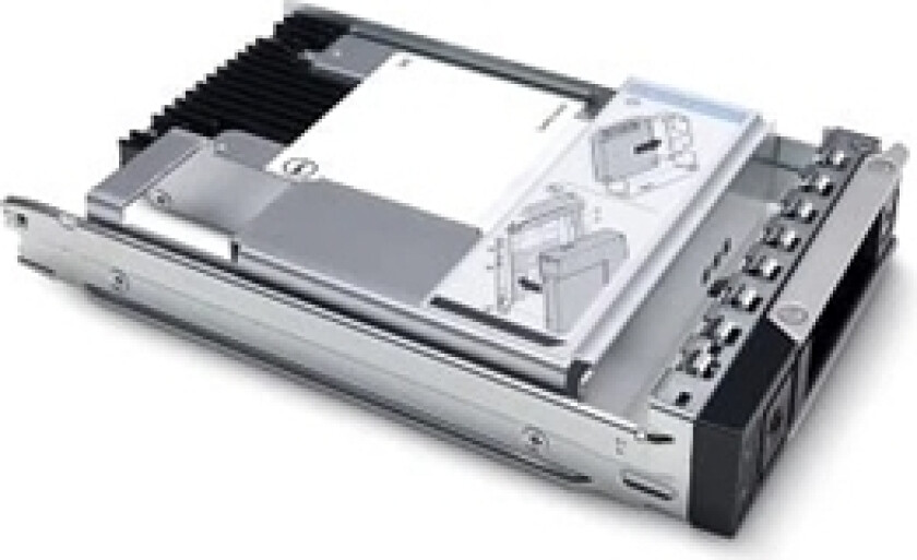 - Ssd - 960 Gb - Hot-Swap - 2.5" I 3,5 Tommer Leder - Sata 6Gb/S - For Poweredge R240, R440, R540, R640, R6415, R6515, R6525, R740, R7415, R7425