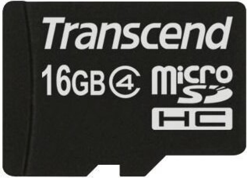 - Flashminnekort - 16 Gb - Class 4 - Microsdhc