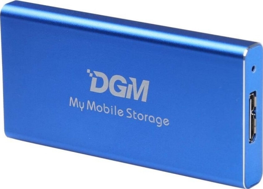 Dgm My Mobile Storage Ekstern Ssd-Stasjon 512Gb Blå (Mms512bl)