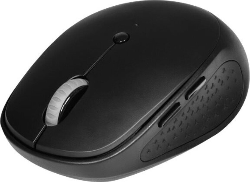 Port Connect Combo - Mus - 5 Knapper - Trådløs - Bluetooth, 2.4 Ghz - Usb Trådløs Mottaker