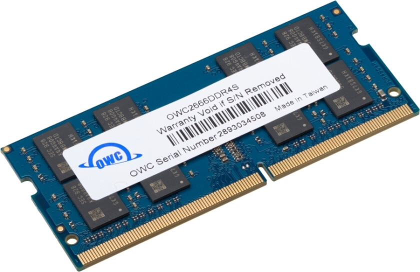 Owc Owc2666ddr4s16g, 16 Gb, 1 X 16 Gb, Ddr4, 2666 Mhz, 260-Pinners So-Dimm