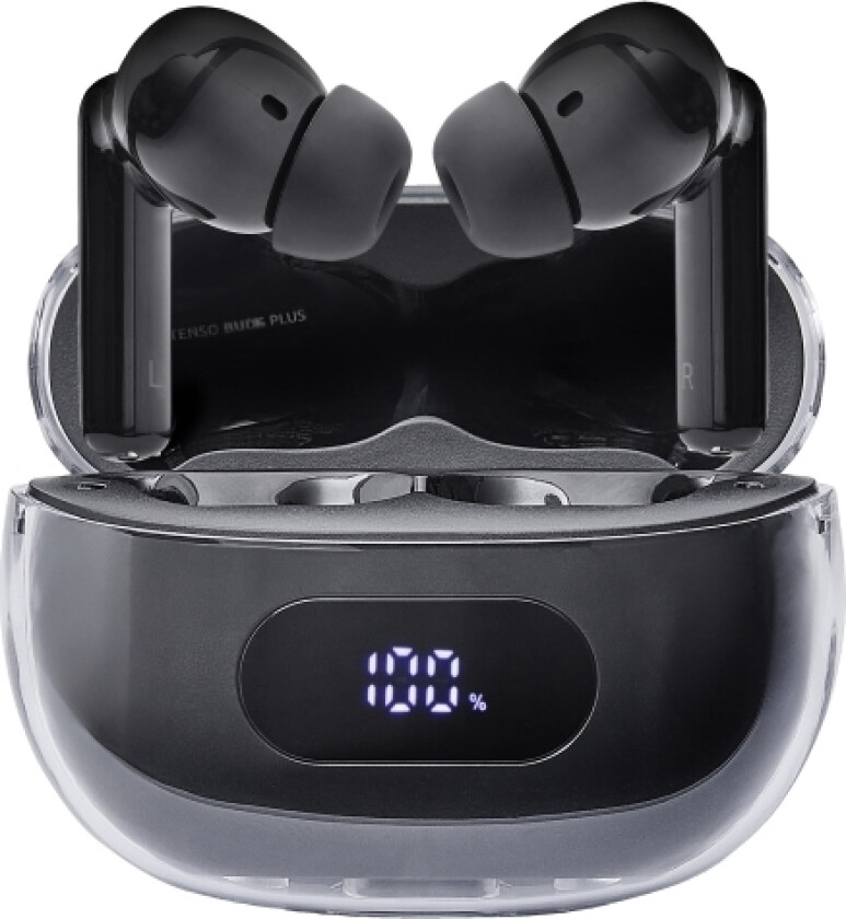 Buds Earphone Plus T310ae Black, True Wireless Stereo (Tws), Samtal/Musik/Sport/Vardag, Hörlurar, Svart