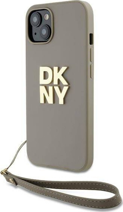 Veske Dkny Dkhcp15mpbswse Iphone 15 Plus 6,7" Beige/Beige Hardcase Håndleddsstropp Lagerlogo