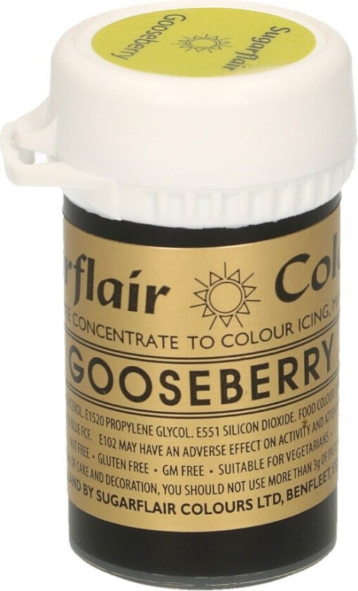 Bilde av pastafarge Gooseberry, 25g