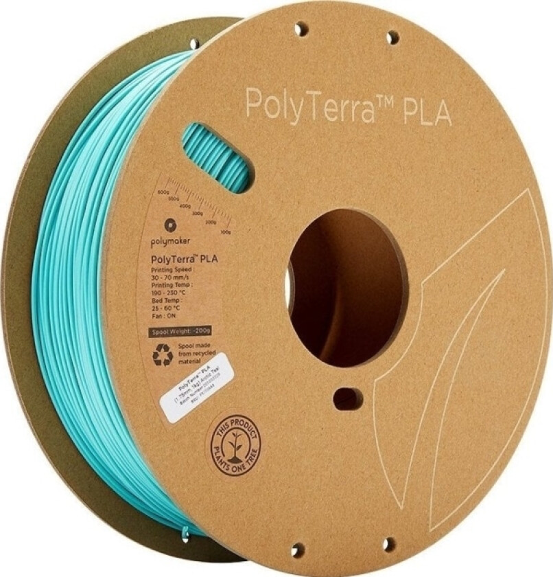 Filament maker terra Pla 1,75 Mm, 1 Kg - Arctic Teal}