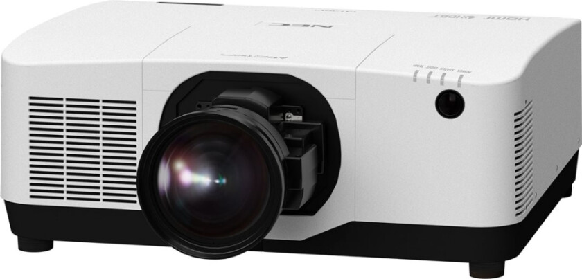 Nec Pa1505ul - 3 Lcd-Projektor - 3D - 14000 Lumen - Wuxga (1920 X 1200) - 16:10 - 1080P - Uten Linse - Hvit
