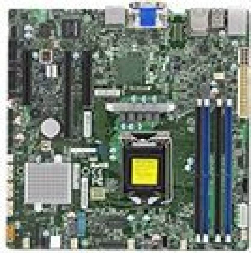 Supermicro X11ssz-Qf - Hovedkort - Micro Atx - Lga1151 Socket - Q170 Chipset - Usb 3.0 - 2 X Gigabit Lan - Innbygd Grafikk - Hd Audio