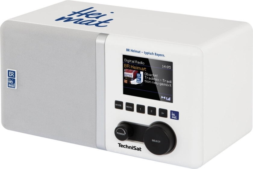 Technisat Digitradio 300 Br Heimat Edition - Dab-Radio - 5 Watt (Total) - Hvit