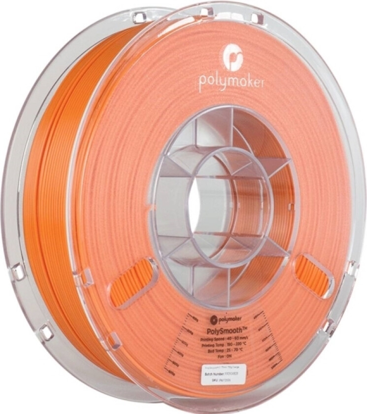 Polymaker Pj01008 Polysmooth Filament Pvb Kan Poleres 1.75 Mm 750 G Orange 1 Stk